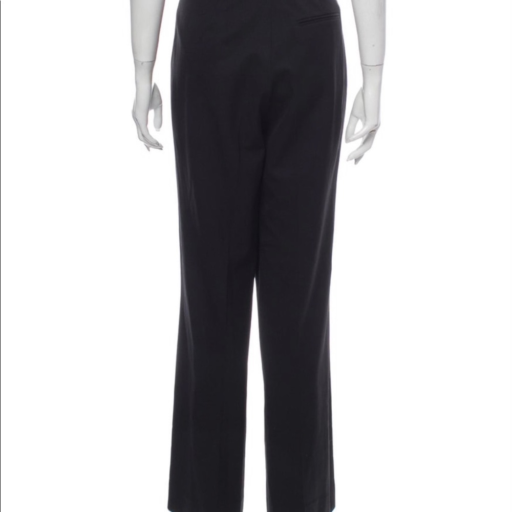 Lafayette 148 Black Wide Leg Trousers Sz 10